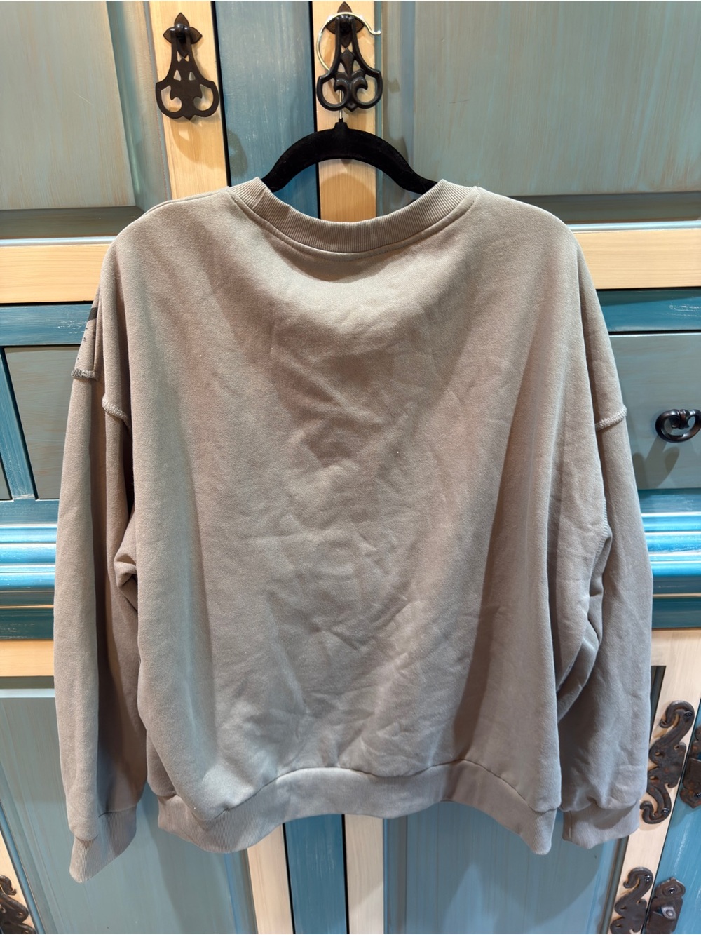 Gray Graphic 'Scream' Pullover Hoodie Sweatshirt - Picture 6 of 7